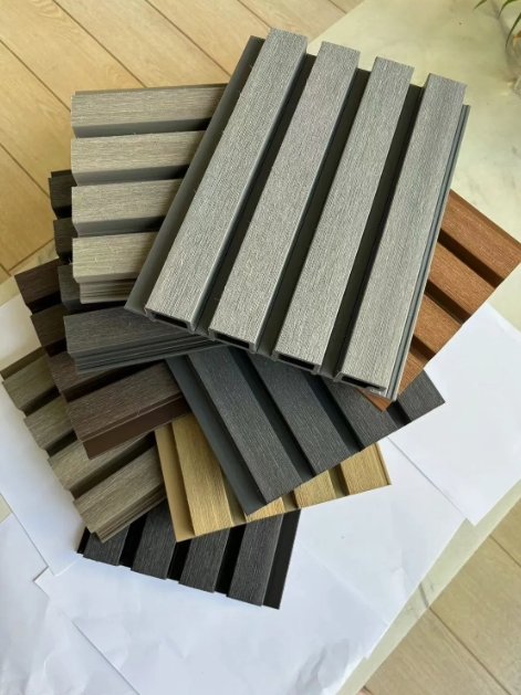Capped Co-Extruded WPC Slatted Fence Board
