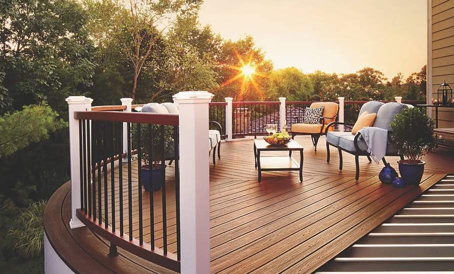 Hollow Co-Extrusion WPC Decking Board