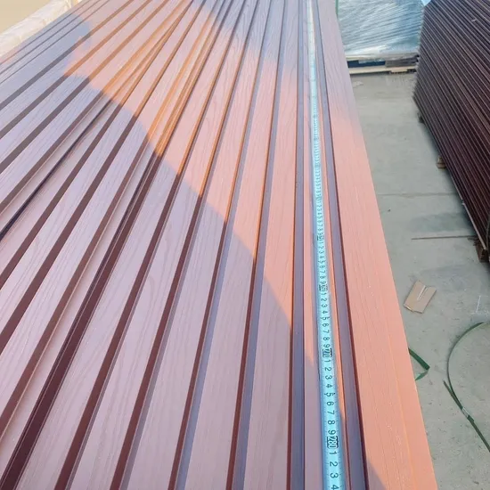 Waterproof Fluted WPC Board for PVC Wall Cladding Panels