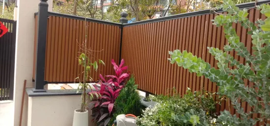 Durable Wood Plastic Composite WPC Fence Board for Garden