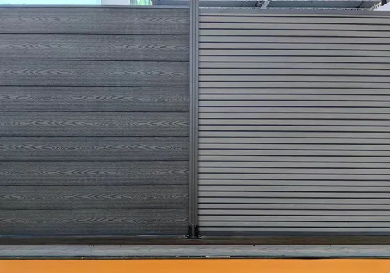 Durable Wood Plastic Composite WPC Fence Board for Garden